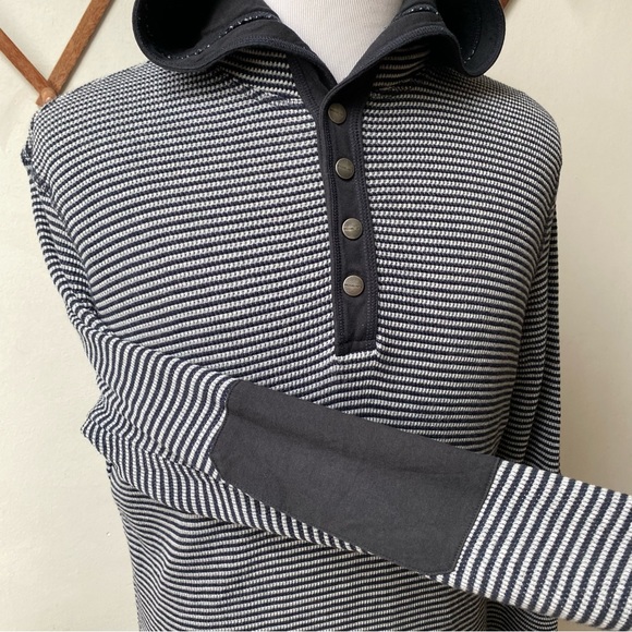 Michael Kors Waffle Knit Striped Hoodie - Picture 4 of 14